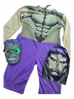 Disfraz Del Increíble Hulk Con Máscara De Luces segunda mano  Argentina