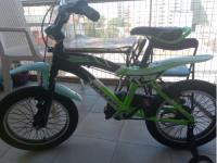 Bicicleta Rodado 18 Con Rueditas Exelente Estado Color Verde segunda mano  Argentina