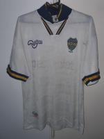 Camiseta Boca Juniors Olan 1995 Blanca Reliquia Talle 42 segunda mano  Argentina