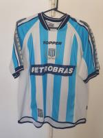 Camiseta Racing Club Topper Titular 2001 Edicion Campeonato segunda mano  Argentina