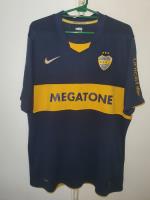 Camiseta Boca Juniors Nike Titular Match 2008 #10 Roman , usado segunda mano  Argentina