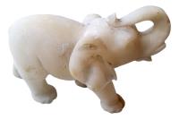Elefante Marmol Carrara Figura Decorativa 15cm X 12cm Alto. , usado segunda mano  Argentina