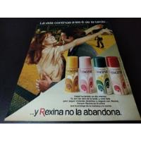(pb351) Publicidad Clipping Desodorante Rexina * 1980 segunda mano  Argentina