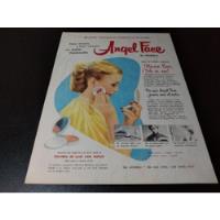 (pb445) Publicidad Clipping Maquillaje Angel Face * 1955 segunda mano  Argentina