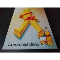 (pb939) Publicidad Clipping Whisky Johnnie Walker (promo 2), usado segunda mano  Argentina