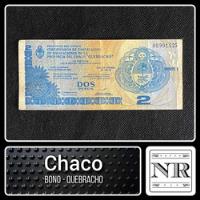 Argentina | Chaco - 2 Pesos - Año 2001 - Ec. #242 - Bono segunda mano  Argentina