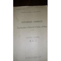 Estudios Diarios Para Acordeon A Piano Hannon Koppel Ser 7.8 segunda mano  Argentina