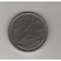 Usado, Canadá Moneda De 10 Centavos Año 1974 Km 77.1 - Excelente segunda mano  Argentina