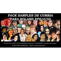 Pack Sonidos Cumbia Coleccion Para Roland Xps10/30 (samples) segunda mano  Argentina