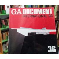 Ga Document International '93. Nº 36 - Arquitectura- segunda mano  Argentina