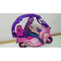 Usado, Moto Barbie Sonido Luces Casco Transportadora D Mascota 2002 segunda mano  Argentina