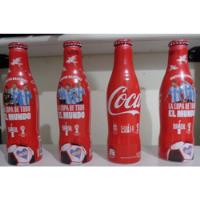 Colección Completa Botellas Coca Cola Aluminio Mundial 2014, usado segunda mano  Argentina