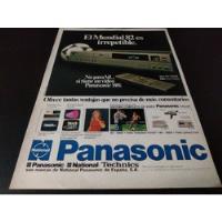 (pe135) Publicidad Clipping Videograbadora Panasonic * 1982, usado segunda mano  Argentina