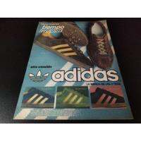 (pe001) Publicidad Clipping Zapatillas adidas * 1974, usado segunda mano  Argentina