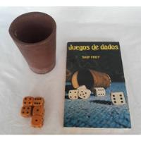Cubilete Cuero + 5 Dados + Libro  Juegos De Dados  S. Frey segunda mano  Argentina