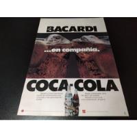 (pb732) Publicidad Clipping Ron Bacardi Con Coca Cola, usado segunda mano  Argentina