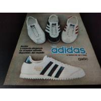 (pe003) Publicidad Clipping Zapatillas adidas * 1975, usado segunda mano  Argentina