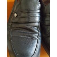 Zapatos De Cuero Negro Usados, usado segunda mano  Argentina