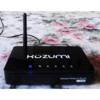 Router Kozumi 150mbps Wireless K-1550nr 4 Puertos Ethernet, usado segunda mano  Argentina