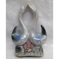 Usado, Ceramica Lusterware Vintage Cisnes / Delfin segunda mano  Argentina