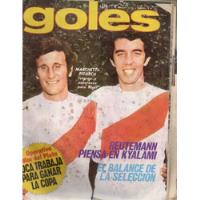 Revista Goles 1463 1 Feb 1977 Marchetti Pitarch River Menott segunda mano  Argentina