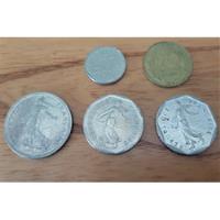 Francia Moneda Lote X 5 Coleccion Francs Antiguos segunda mano  Argentina