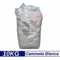 Trapos Limpieza Industrial -camiseta Blanca 100%algodón 10kg, usado segunda mano  Argentina