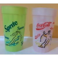 2 Vasos Plásticos  Deportes - Coca Cola Y Sprite Año 2000, usado segunda mano  Argentina