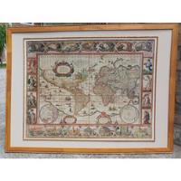 Puzzle Ravensburger Mapamundi 1650 Enmarcado Para Colgar  segunda mano  Argentina