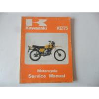 Usado, Manual Moto Kawasaki Ke175 1980 Antiguo Reparación 1979 segunda mano  Argentina