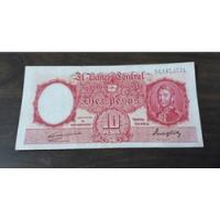 Usado, Bottero N 1936  Billete 10 Pesos Moneda Nacional. Muy Bonito segunda mano  Argentina