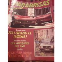 Revista Parabrisas Fiat Peugeot Fangio Balcarce Rally 1987 segunda mano  Argentina