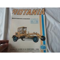 Folleto Rotania Motoniveladora M2 Tractor Antiguo Maquinaria segunda mano  Argentina