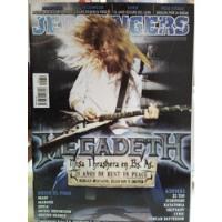 Revista Jedbangers Edicion Número 39 Megadeth En Argentina segunda mano  Argentina