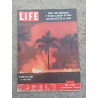 Revista Life 2/5/1955 Flaming Lava Licks At Palm Trees  segunda mano  Argentina