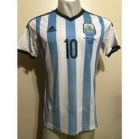 Camiseta Argentina Holanda Brasil 2014 Messi 10 Adizero S- M, usado segunda mano  Argentina