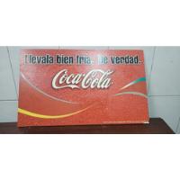 Antiguo Cartel Plastico Coca Cola, usado segunda mano  Argentina