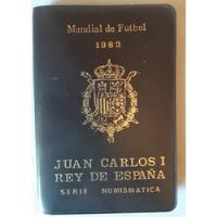 6 Monedas Conmemoración Mundial Futbol 1982 Juan Carlos I , usado segunda mano  Argentina