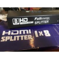 Usado, Splitter 1x8 Hd 1080p Hdmi 1.4 Fullenergy Nuevo!!! segunda mano  Argentina
