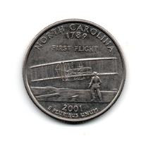 Usado, Estados Unidos Usa Moneda 1/4 Dolar North Carolina Año 2001d segunda mano  Argentina