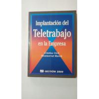 Usado, Implantacion Del Teletrabajo En La Empresa-civit/march-(31) segunda mano  Argentina