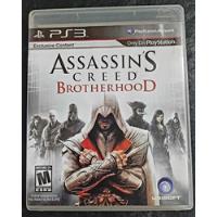 Assassins Creed Brotherhood Ps3 Físico  segunda mano  Argentina