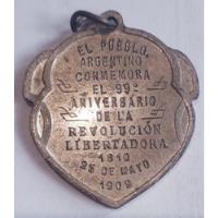 Medalla Revolucion 25 De Mayo San Martin 1810 1909 segunda mano  Argentina