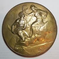 Usado, Antigua Medalla Banco Provincia Bs As Centenario Ro 1848 segunda mano  Argentina