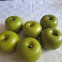 Usado, Lote De 9 Manzanas Verdes De Decoracion segunda mano  Argentina
