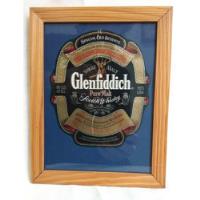 Whisky Glenfiddich - Etiqueta Original Enmarcada 23x17cm, usado segunda mano  Argentina