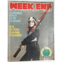 Usado, Revista Weekend N° 24 Septiembre 1974 Caza Pesca Camping  segunda mano  Argentina