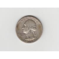 Moneda Eeuu 1/4 Dolar Año 1942 Plata Muy Bueno, usado segunda mano  Argentina
