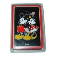 Cartas Poker Disney Mickey Plastificadas Originales segunda mano  Argentina