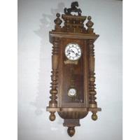 Antiguo Reloj De Pared A Pendulo Gustav Becker Año 1908   segunda mano  Argentina